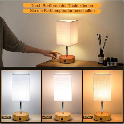 Vintora Cordless 6000mAh Battery Desk Light with 3-Color Temperature Stepless Dimming